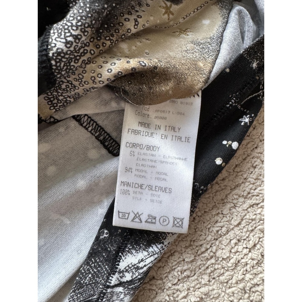 Roberto Cavalli FW 2003 Y2K Vintage Silk Sheer Corset Constellation Zodiac Top - Picture 6 of 7